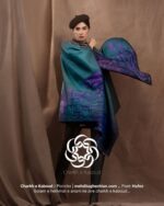 Charkh-e Kabood Reversible Poncho– Move Like a Free Spirit