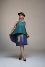 Charkh-e Kabood Top & Skirt Set – Move Like a Free Spirit - Image 3