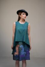 Charkh-e Kabood Top & Skirt Set – Move Like a Free Spirit - Image 4