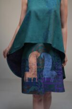 Charkh-e Kabood Top & Skirt Set – Move Like a Free Spirit - Image 2