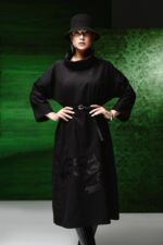 Cowl-Neck Dress – “Bi Man Maro” - Image 3